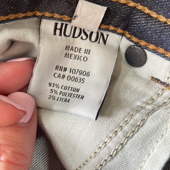 Hudson dark blue jeans- size 26 - Picture 5 of 11